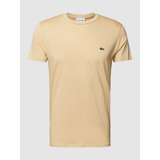 T-shirt w jednolitym kolorze model ‘Supima’ Lacoste XL Peek&Cloppenburg 
