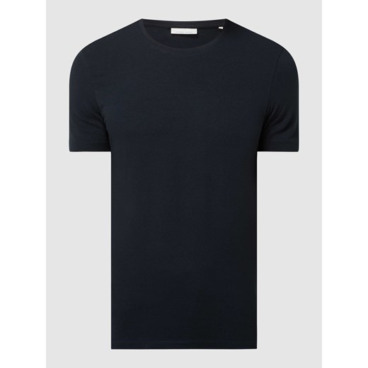 T-shirt o kroju slim fit z dodatkiem streczu model ‘David’ ze sklepu Peek&Cloppenburg  w kategorii T-shirty męskie - zdjęcie 168340697