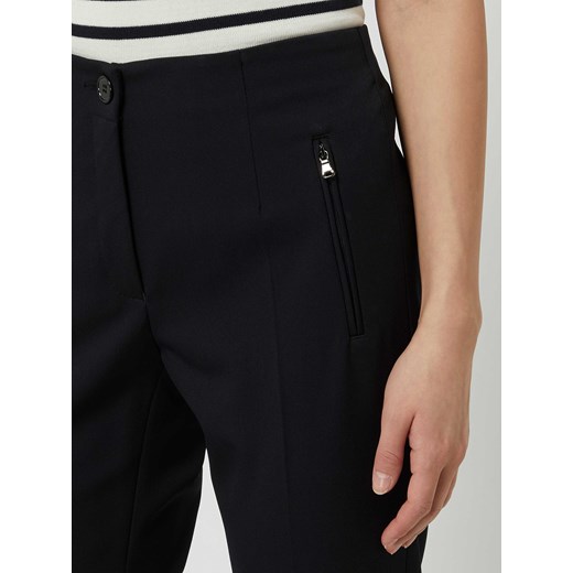 Spodnie materiałowe o kroju slim fit z dodatkiem streczu model ‘Jane’ Zerres 18 Peek&Cloppenburg  wyprzedaż