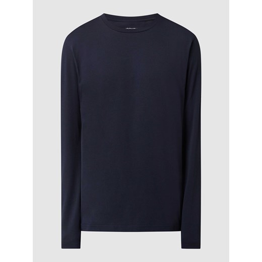 Bluzka z długim rękawem z bawełny ze sklepu Peek&Cloppenburg  w kategorii Bluzy męskie - zdjęcie 168341285