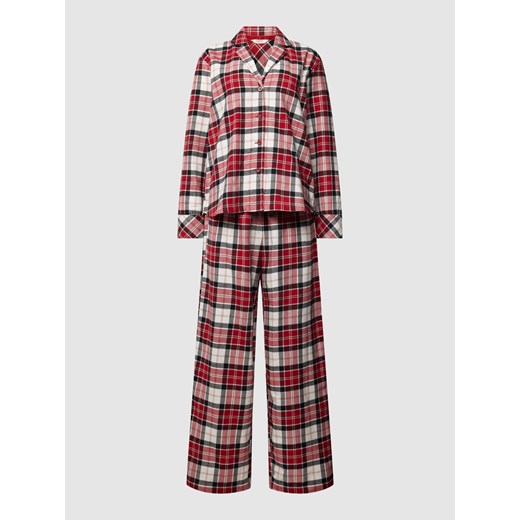 Piżama ze wzorem w kratę glencheck ze sklepu Peek&Cloppenburg  w kategorii Piżamy damskie - zdjęcie 168341385