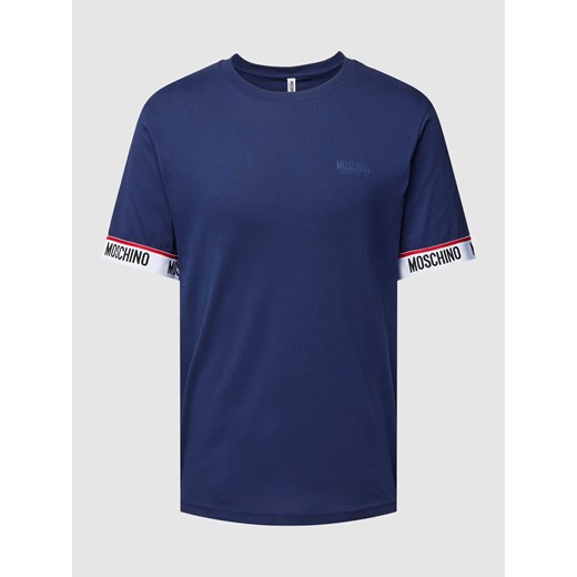 T-shirt z nadrukiem z logo ze sklepu Peek&Cloppenburg  w kategorii T-shirty męskie - zdjęcie 168341925