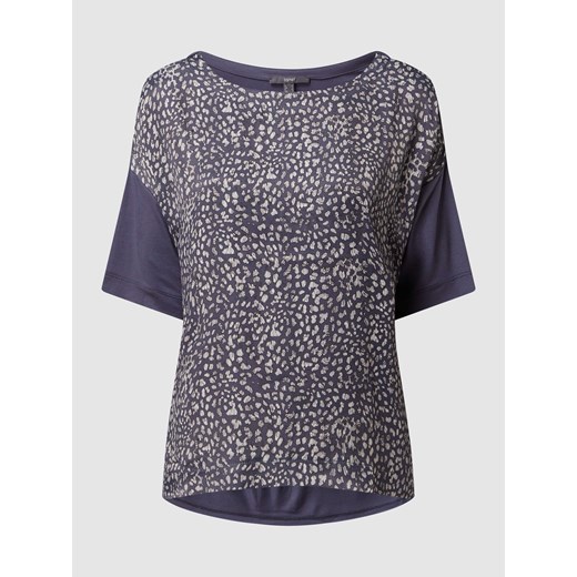 T-shirt z przodem w kontrastowym kolorze ze sklepu Peek&Cloppenburg  w kategorii Bluzki damskie - zdjęcie 168342137