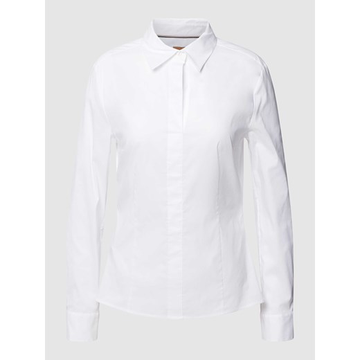 Bluzka z kołnierzykiem koszulowym model ‘Bashinah’ ze sklepu Peek&Cloppenburg  w kategorii Koszule damskie - zdjęcie 168342438