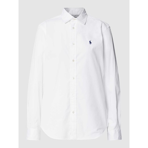 Bluzka koszulowa z wyhaftowanym logo model ‘Georgia’ Polo Ralph Lauren 38 Peek&Cloppenburg 