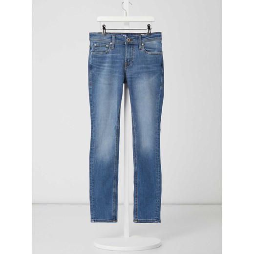 Jeansy o kroju skinny fit z dodatkiem streczu model ‘Liam’ ze sklepu Peek&Cloppenburg  w kategorii Spodnie chłopięce - zdjęcie 168342617