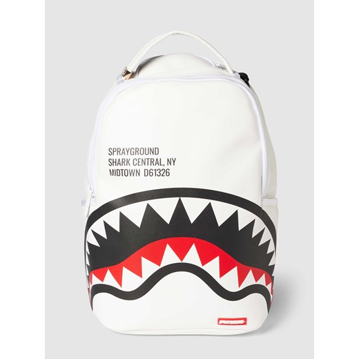Biały plecak Sprayground dla mężczyzn