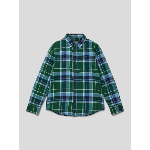 Koszula ze wzorem w kratkę vichy model ‘BOTTLE’ ze sklepu Peek&Cloppenburg  w kategorii Koszule chłopięce - zdjęcie 168343297
