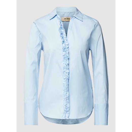 Bluzka koszulowa z falbanami model ‘Sybel’ ze sklepu Peek&Cloppenburg  w kategorii Koszule damskie - zdjęcie 168343488