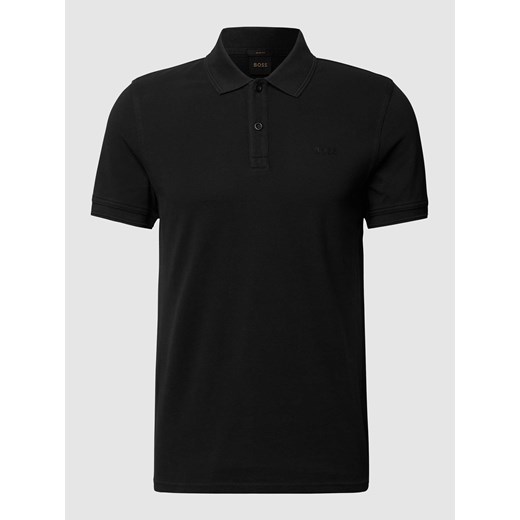 Koszulka polo o kroju slim fit z nadrukiem z logo model ‘Prime’ ze sklepu Peek&Cloppenburg  w kategorii T-shirty męskie - zdjęcie 168343576