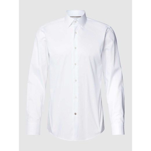 Koszula biznesowa o kroju slim fit z kołnierzykiem typu kent model ‘Hank Kent’ ze sklepu Peek&Cloppenburg  w kategorii Koszule męskie - zdjęcie 168343609