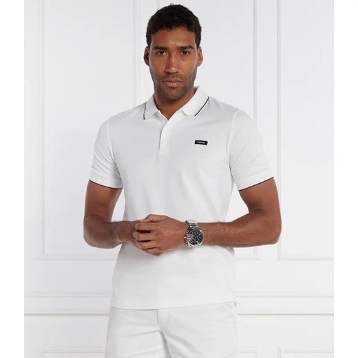 Calvin Klein Polo | Regular Fit | stretch pique ze sklepu Gomez Fashion Store w kategorii T-shirty męskie - zdjęcie 168344938