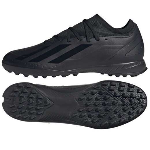 Buty piłkarskie adidas X Crazyfast.3 Tf M ID9336 czarne ze sklepu ButyModne.pl w kategorii Buty sportowe męskie - zdjęcie 168345526