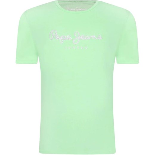 Pepe Jeans London T-shirt HANA | Regular Fit ze sklepu Gomez Fashion Store w kategorii Bluzki dziewczęce - zdjęcie 168345999
