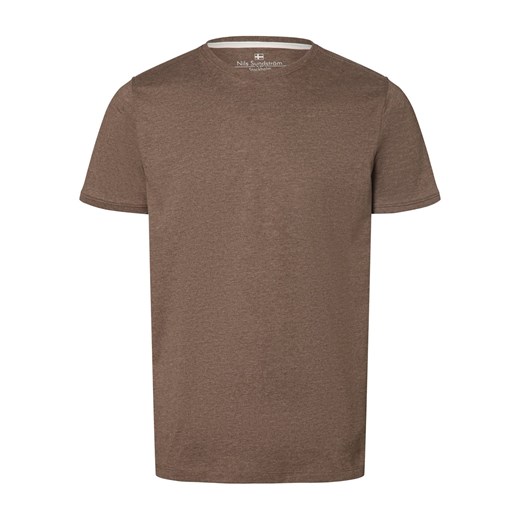 Nils Sundström Koszulka męska Mężczyźni brązowy marmurkowy ze sklepu vangraaf w kategorii T-shirty męskie - zdjęcie 168347277