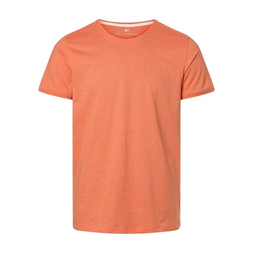 Nils Sundström Koszulka męska Mężczyźni pomarańczowy marmurkowy ze sklepu vangraaf w kategorii T-shirty męskie - zdjęcie 168347278