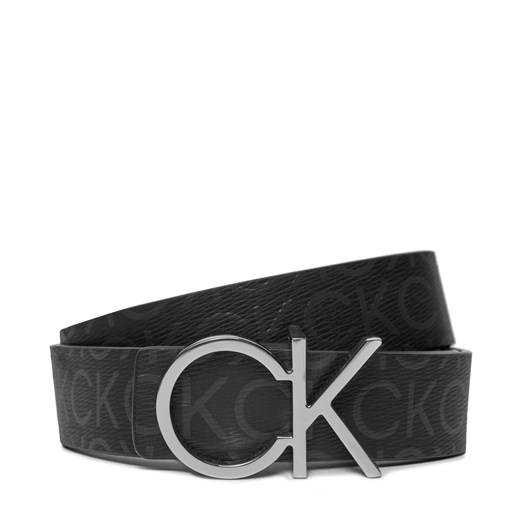 Pasek Damski Calvin Klein Ck Reversible Belt 3.0 Epi Mono K60K611901 Czarny ze sklepu eobuwie.pl w kategorii Paski damskie - zdjęcie 168347709