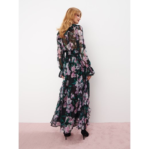Mohito - Sukienka maxi w kwiaty - Czarny Mohito 36 Mohito