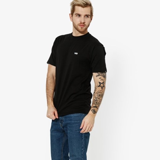 VANS T-SHIRT MN LEFT CHEST LOGO CZARNY ze sklepu Sizeer w kategorii T-shirty męskie - zdjęcie 168350447