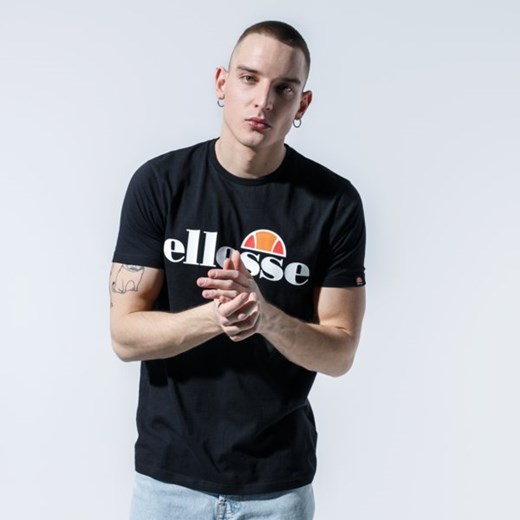 ELLESSE T-SHIRT SL PRADO BLK ze sklepu Sizeer w kategorii T-shirty męskie - zdjęcie 168350706