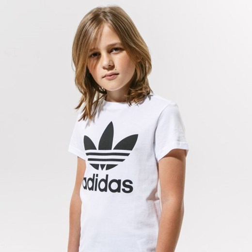 ADIDAS T-SHIRT TREFOIL TEE GIRL ze sklepu Sizeer w kategorii Bluzki dziewczęce - zdjęcie 168351856