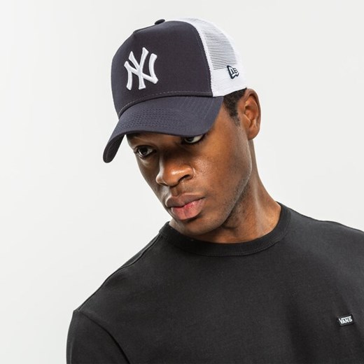 NEW ERA CZAPKA CLEAN TRUCKER NYY NAVY NEW YORK YANKEES NVY New Era ONE SIZE Sizeer