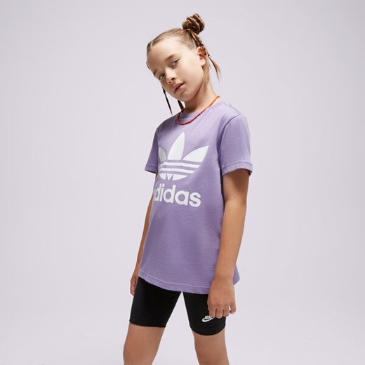 ADIDAS T-SHIRT TREFOIL TEE GIRL ze sklepu Sizeer w kategorii Bluzki dziewczęce - zdjęcie 168357297