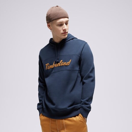 TIMBERLAND BLUZA Z KAPTUREM LS CURSIVE HOODIE ze sklepu Sizeer w kategorii Bluzy męskie - zdjęcie 168361995