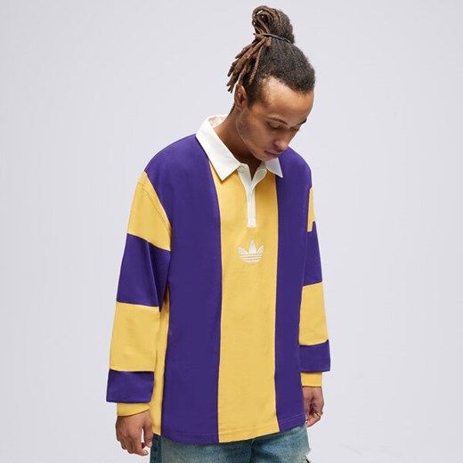 ADIDAS POLO HACK RUGB TEE ze sklepu Sizeer w kategorii T-shirty męskie - zdjęcie 168362337