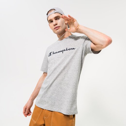CHAMPION T-SHIRT CREWNECK T-SHIRT ze sklepu Sizeer w kategorii T-shirty męskie - zdjęcie 168363425