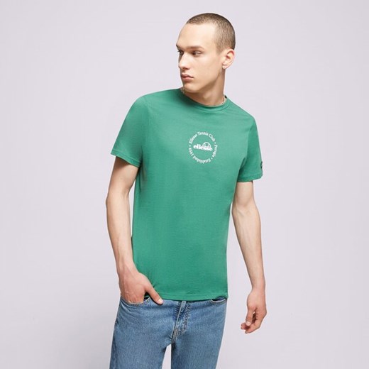 ELLESSE T-SHIRT MELODI TEE GREEN ze sklepu Sizeer w kategorii T-shirty męskie - zdjęcie 168364088