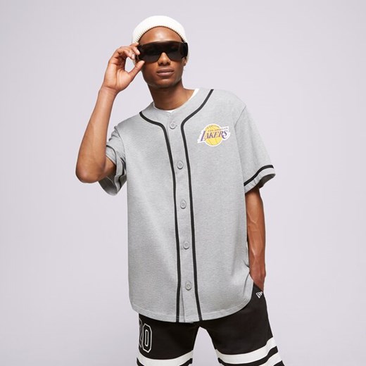 NEW ERA T-SHIRT NBA BASEBALL JERSEY BULLS LOS ANGELES LAKERS ze sklepu Sizeer w kategorii T-shirty męskie - zdjęcie 168368777