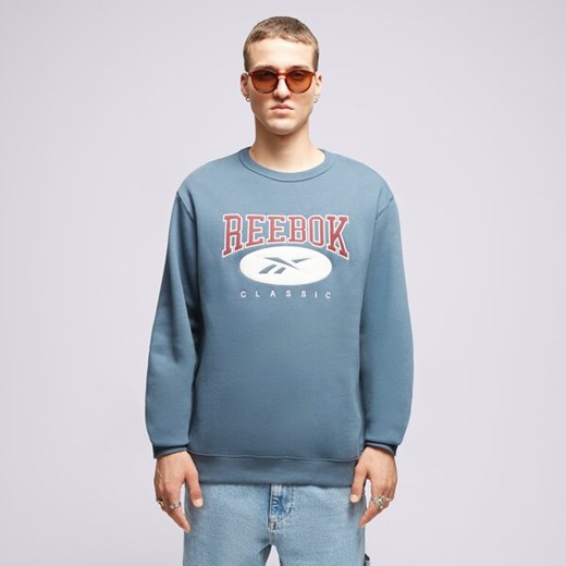 REEBOK BLUZA CL AE CREW ze sklepu Sizeer w kategorii Bluzy męskie - zdjęcie 168370995