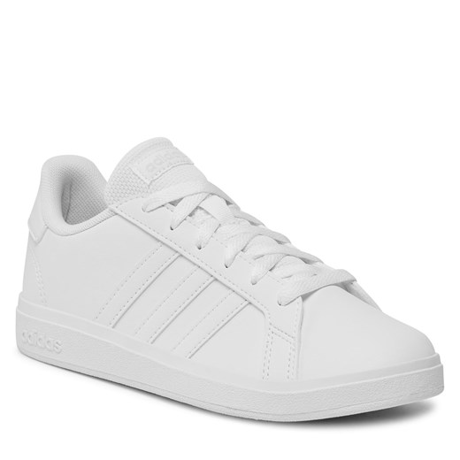 Buty adidas Grand Court 2.0 K FZ6158 Ftwwht/Ftwwht/Greone 35 eobuwie.pl
