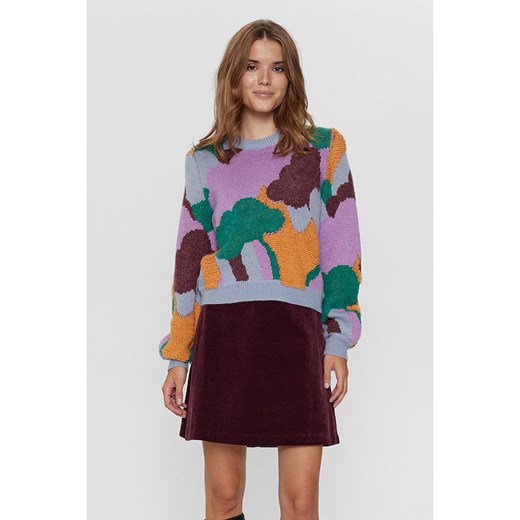 NÜMPH Sweter &quot;Wenda&quot; ze wzorem Nümph M wyprzedaż Limango Polska