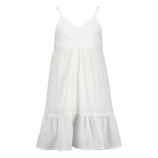 Blue Seven Sukienka letnia 542087 X Biały Regular Fit ze sklepu MODIVO w kategorii Sukienki dziewczęce - zdjęcie 168377236