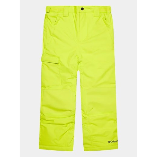 Columbia Spodnie outdoor Bugaboo™ II Pant Żółty Regular Fit ze sklepu MODIVO w kategorii Spodnie chłopięce - zdjęcie 168377275