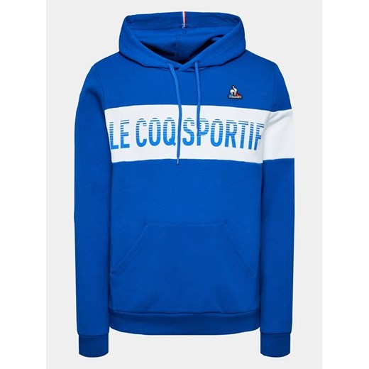 Le Coq Sportif Bluza Unisex 2320730 Niebieski Regular Fit ze sklepu MODIVO w kategorii Bluzy męskie - zdjęcie 168377535