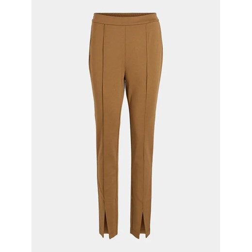 Vila Spodnie materiałowe Liva 14091907 Brązowy Regular Fit Vila 36 MODIVO