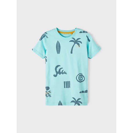 NAME IT T-Shirt 13217476 Zielony Regular Fit ze sklepu MODIVO w kategorii T-shirty chłopięce - zdjęcie 168377979