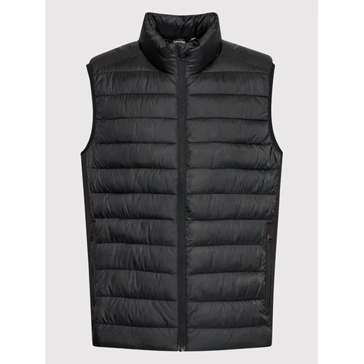 Calvin Klein Bezrękawnik Side Logo K10K108292 Czarny Regular Fit ze sklepu MODIVO w kategorii Kamizelki męskie - zdjęcie 168378398