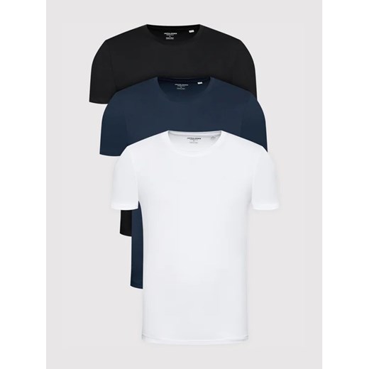 Jack&Jones Komplet 3 t-shirtów Organic Basic 12191759 Kolorowy Regular Fit ze sklepu MODIVO w kategorii T-shirty męskie - zdjęcie 168378718