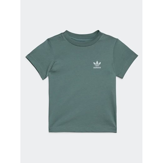 adidas T-Shirt adicolor IC9105 Zielony Regular Fit ze sklepu MODIVO w kategorii Koszulki niemowlęce - zdjęcie 168378798