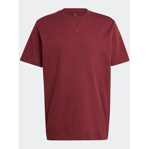adidas T-Shirt ALL SZN IL9022 Czerwony Loose Fit M MODIVO