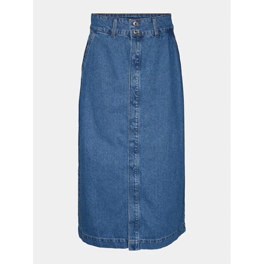 Vero Moda Spódnica jeansowa 10302007 Niebieski Regular Fit Vero Moda M MODIVO