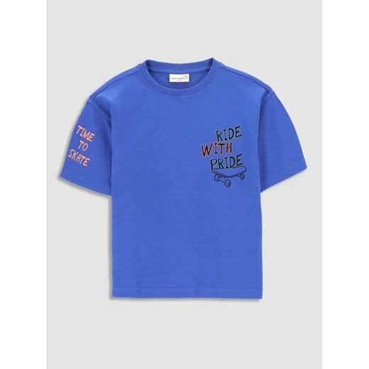 Coccodrillo T-Shirt WC3143202SKK Granatowy Regular Fit ze sklepu MODIVO w kategorii T-shirty chłopięce - zdjęcie 168379948