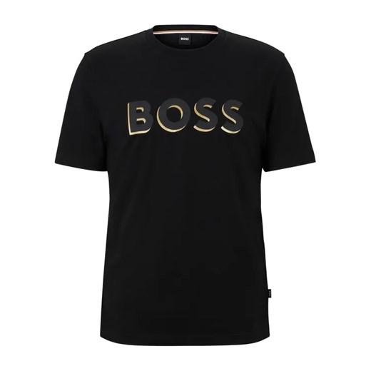 Boss T-Shirt 50481611 Czarny Regular Fit L promocyjna cena MODIVO