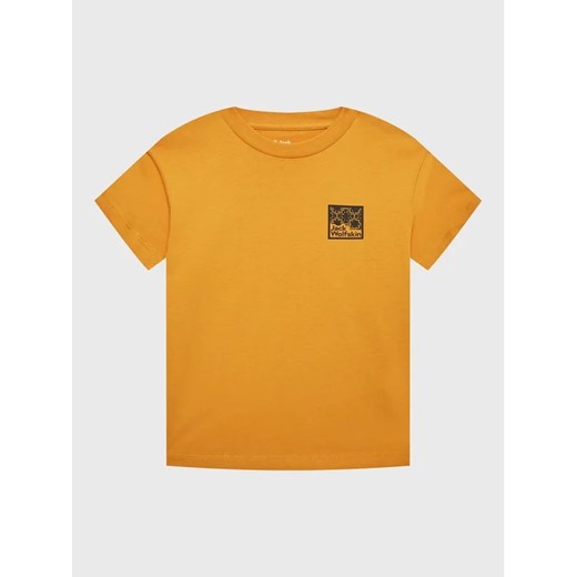 Jack Wolfskin T-Shirt Teen Exploring 1609851 Pomarańczowy Regular Fit ze sklepu MODIVO w kategorii T-shirty chłopięce - zdjęcie 168381458