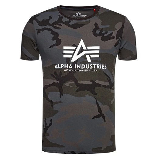 Alpha Industries T-Shirt Basic 100501C Szary Regular Fit Alpha Industries L MODIVO