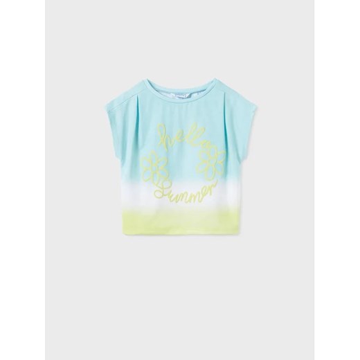 Mayoral T-Shirt 6055 Niebieski ze sklepu MODIVO w kategorii Bluzki dziewczęce - zdjęcie 168381605